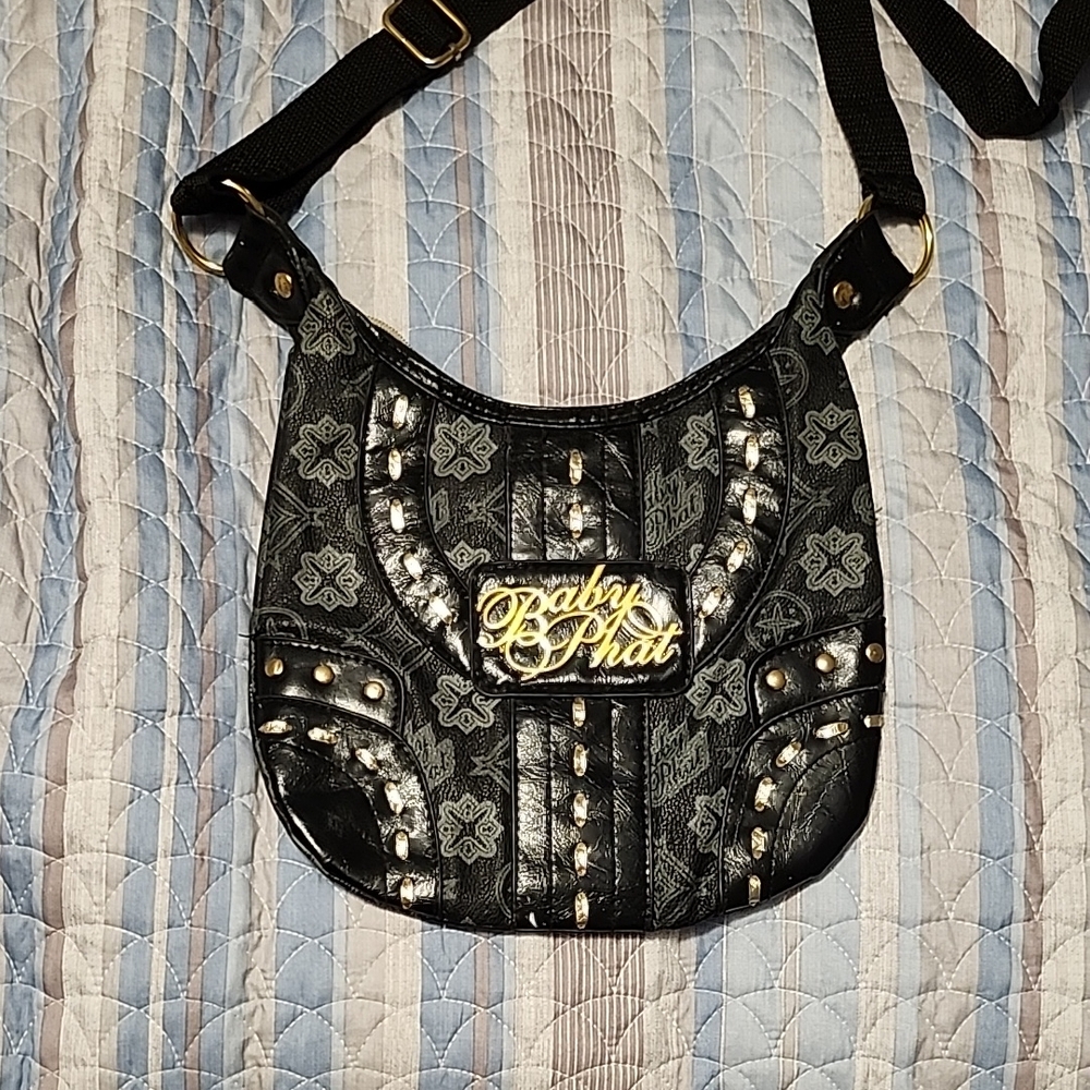 Baby Phat Black Shoulder Bag